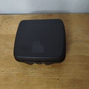 New Tupperware Black Lunch Sandwich Keeper